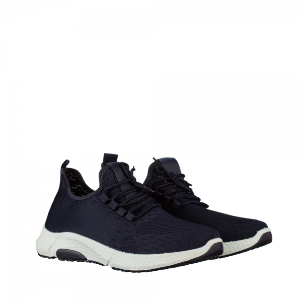 Мъжки спортни обувки сини от текстилен материал Torro, 2 - Kalapod.bg